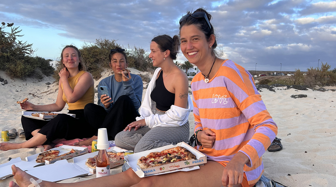 coworking in fuerteventura pizza