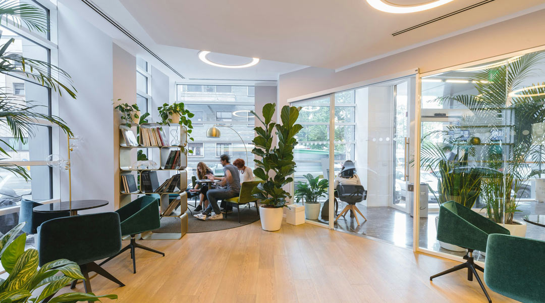 sustainable coworking place
